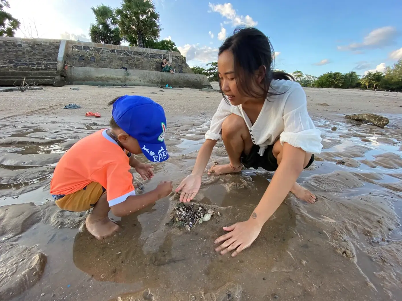 Discovery at the shore